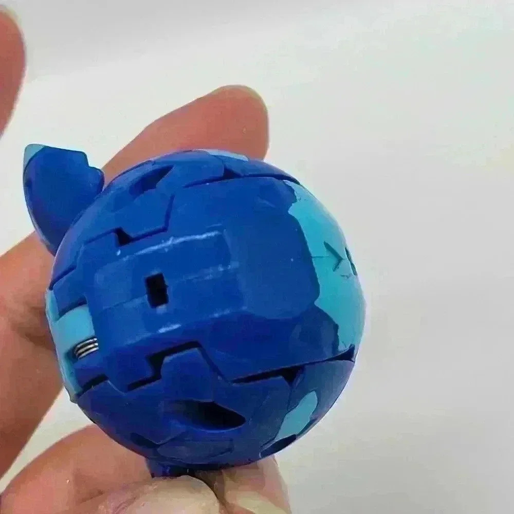 Bakugan Geogan Rising Spin Master Blue Aquos Ferascal B800 Anime Toy - Picture 9 of 9